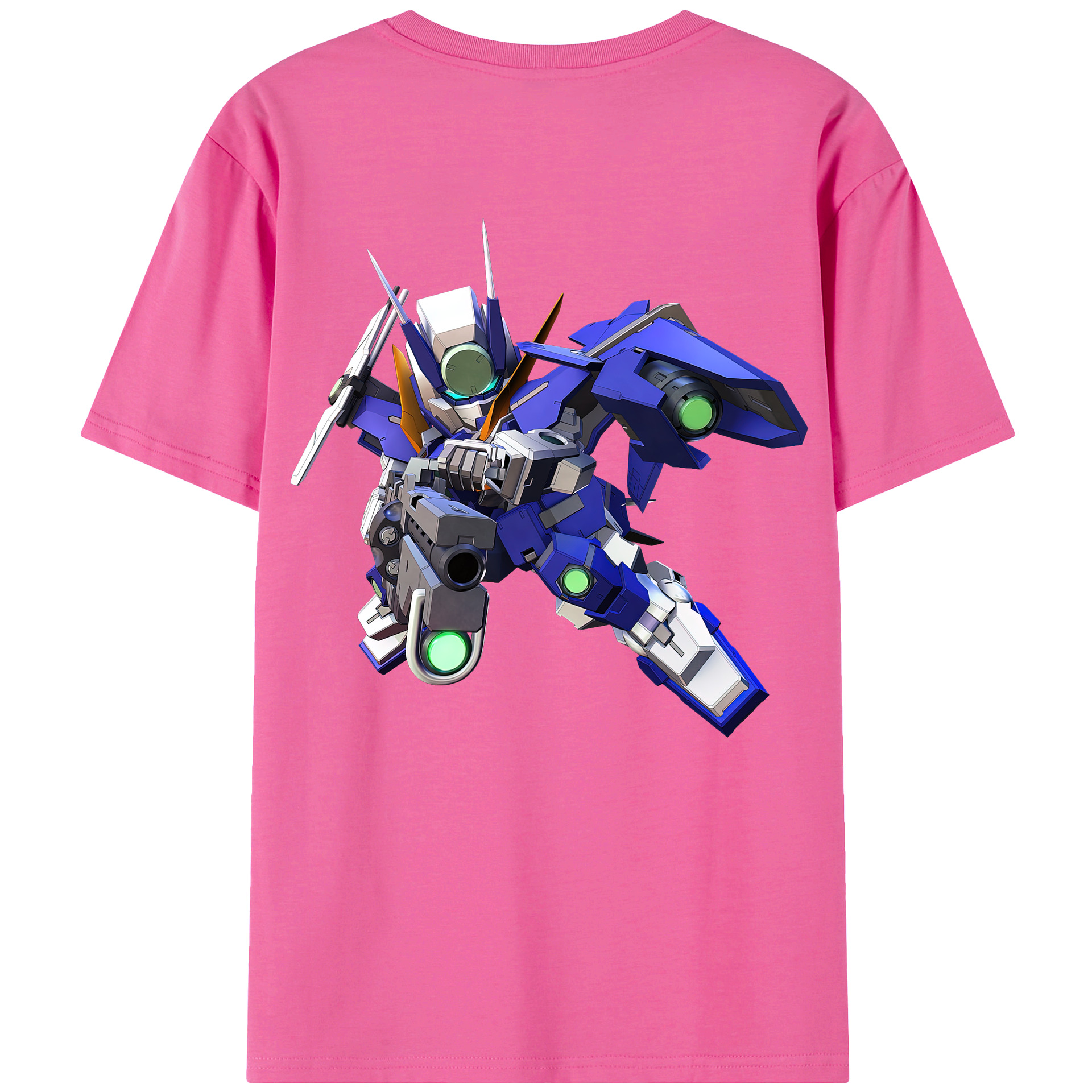 （画像用） 機動戦士ガンダム Mobile Suit Gundam レディース半袖Tシャツ(バックプリント)